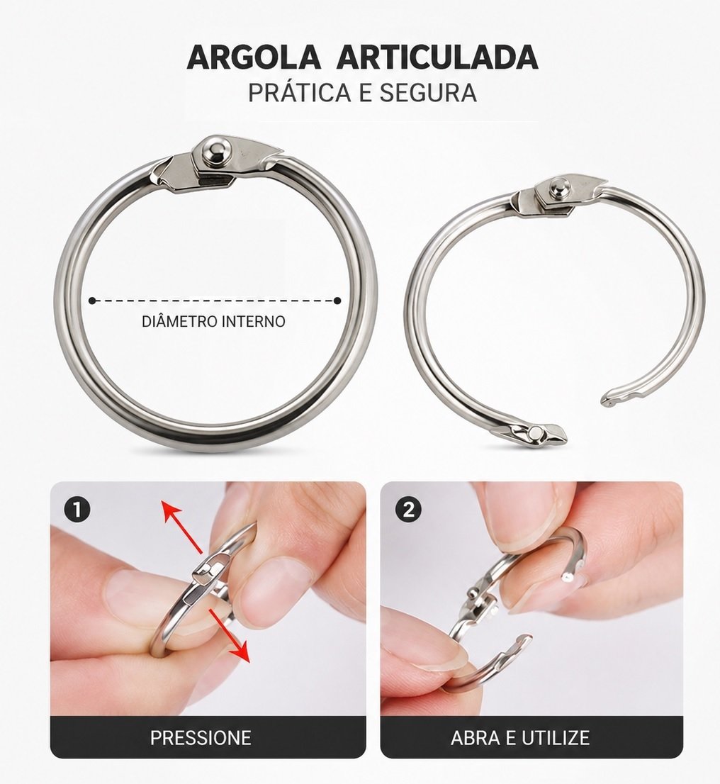 ARGOLA ARTICULADA BIG ELEPHANT - 76 MM