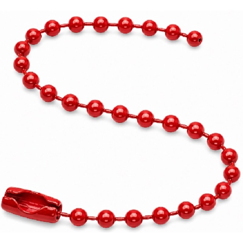 CORRENTE DE BOLINHA DE 2,5MM EM METAL COM FECHO 10 CM