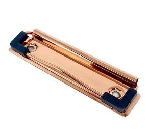 CLIP / PRESILHA PARA PRANCHETAS - PORTA BLOCO - COBRE ROSE